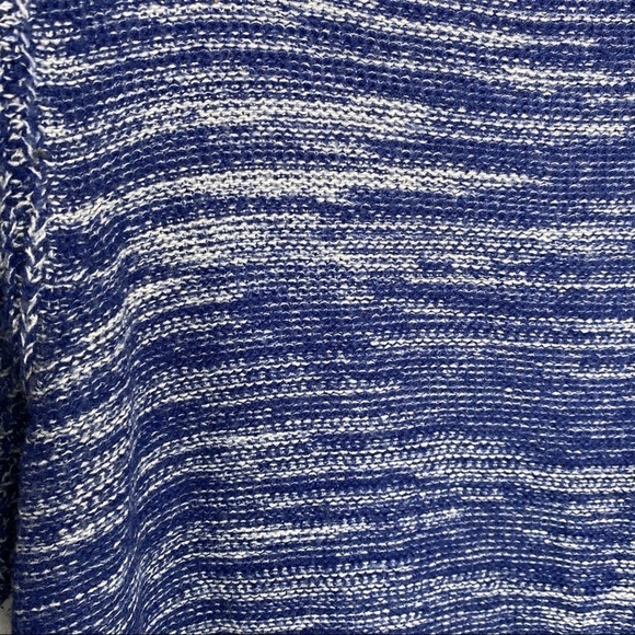 As new Blue & White marled Cable knit Sweater - Picture 2 of 11